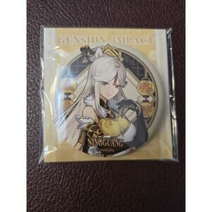 miHoYo Genshin Impact Badge Ningguang‎ Liyue Emblem Original Official Goods